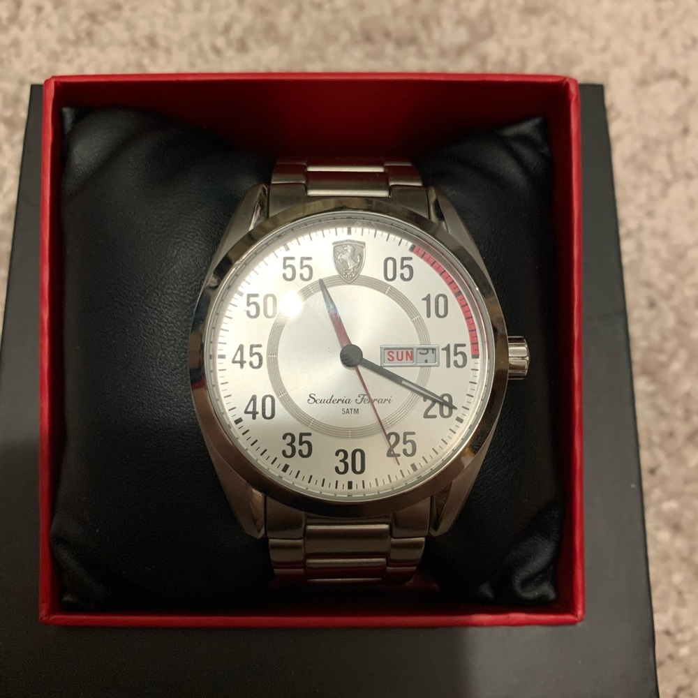Ferrari watch stainless steel
